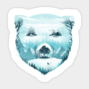 Snow Bear Sticker